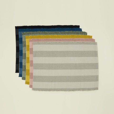 Minimalist Scandinavian Stripe Floor Mat - Rectangle