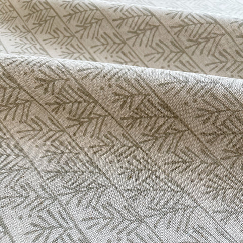 Hemlock Throw Pillow in Frost