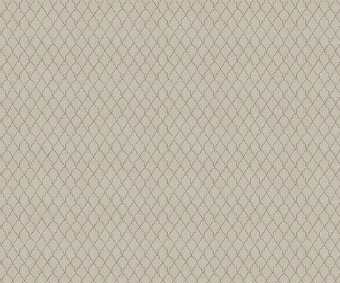 Geometric Viscose Fabric with Three-Dimensional Detailing - 138cm