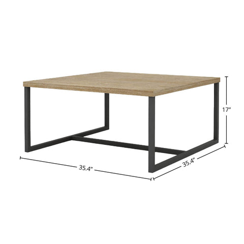 Irondale Timeless Minimalist Contemporary Coffee Table