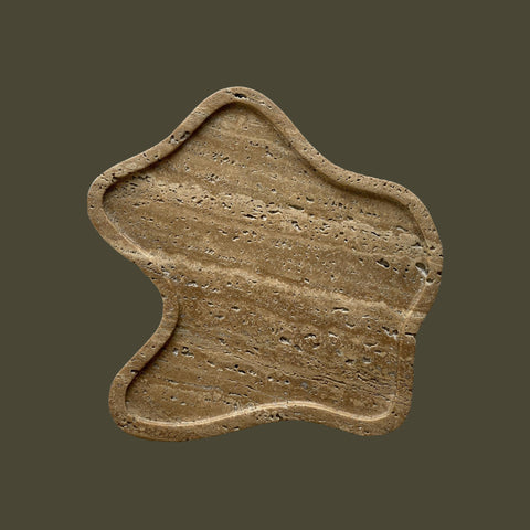 Flo Tray in Biscotti