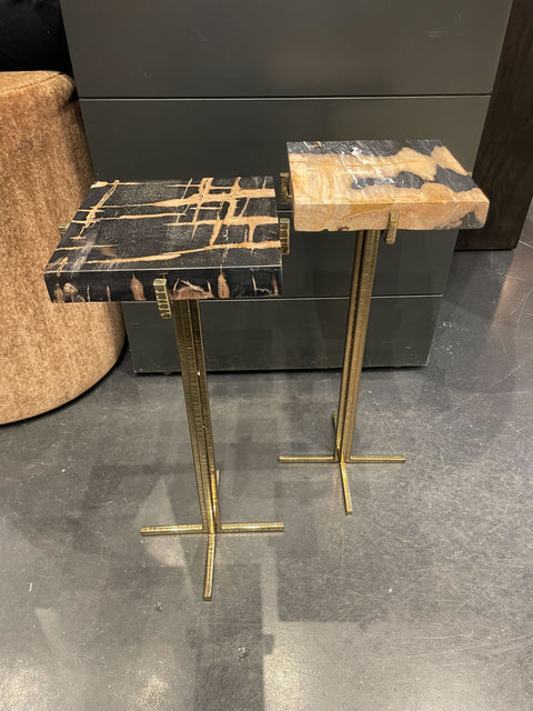 Fortaleza Petrified Wood Square Cocktail Table
