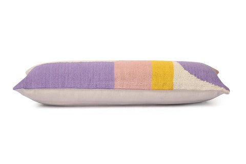 Expressive Renter Modern Lumbar Rectangle Throw Pillow