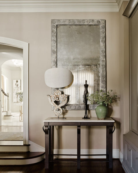 Debordieu historic home entryway designed by Circa – Luxury interior design studio