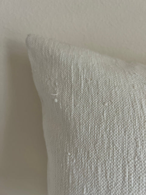 Borphosis Interior Monochromatic Vintage Handwoven Rectangle Pillow Cover - 16 x 24