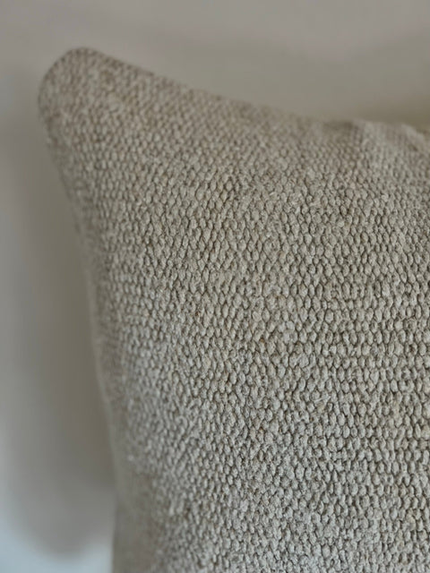 Borphosis Interior Artful Traditionalist Organic Handwoven Pillow Cover - 20 x 20 - 16 x 16