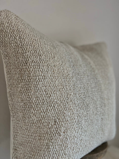 Borphosis Interior Artful Traditionalist Organic Handwoven Pillow Cover - 20 x 20 - 16 x 16