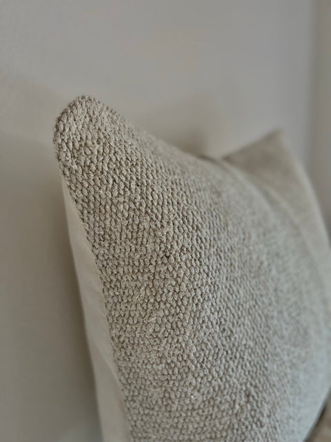 Borphosis Interior Artful Traditionalist Organic Handwoven Pillow Cover - 20 x 20 - 16 x 16