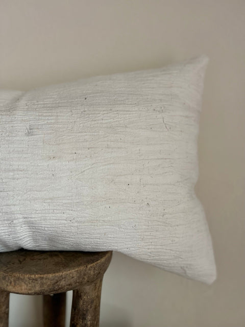 Borphosis Interior Artful Traditionalist Vintage Handwoven Textured Pillow Cover - 16 x 24