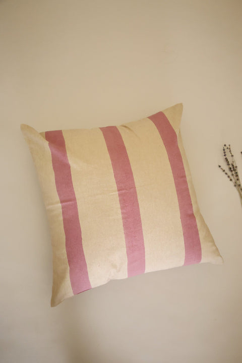 Artful Traditionalist Handcrafted Square Pillow Cover