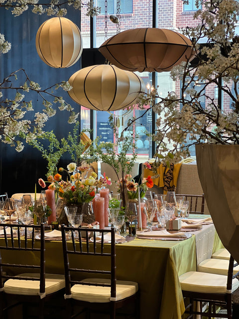 Accent Asian Oval Pendant Ceiling Light