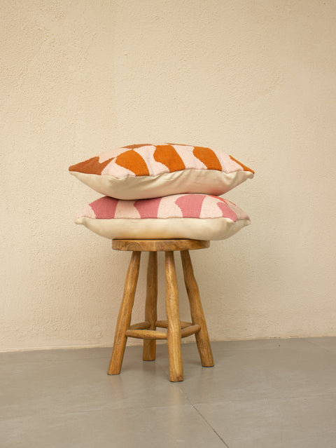 The Artisen Contemporary Lumbar Rectangle Throw Pillow - 14 x 20