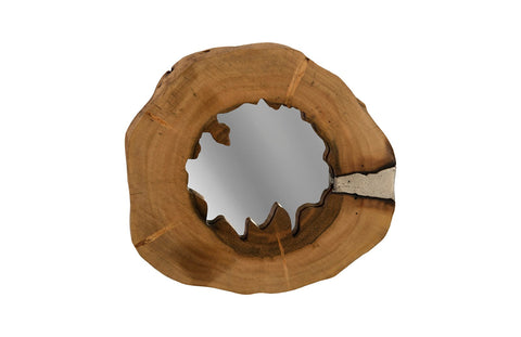 Organic Asymmetrical Handcrafted Accent Wall Mirror