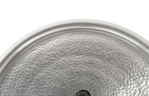 Modern Organic Textured Embossed Circle Wall Tile