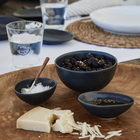 Costa Nova Costa Nova Everyday Modern Handmade Stoneware Fruit Bowl - Set of 4