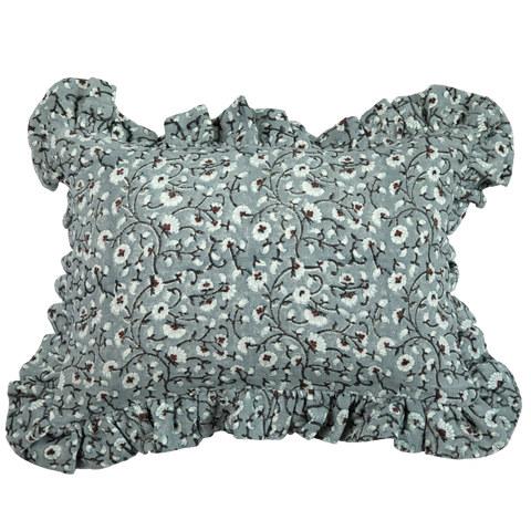 Filling Spaces Artful Traditionalist Handcrafted Ruffle Boudoir Throw Pillow - 18 x 18 - 20 x 20 - 22 x 22 - 24 x 24 - 26X 26 - 14 x 20 - 14 x 40 - 18 x 40 - 16 x 50