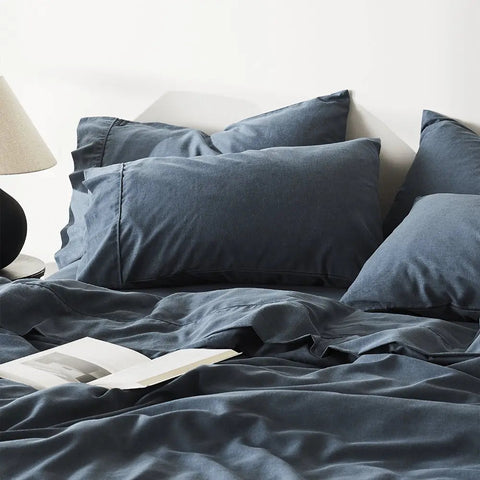 Minimalist Scandinavian Solid Duvet Cover