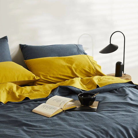 Minimalist Scandinavian Solid Duvet Cover