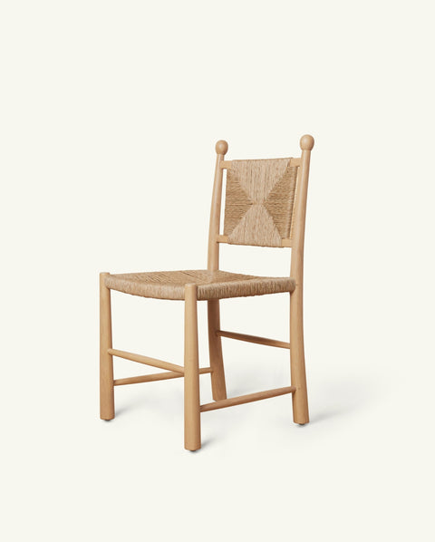 Olma Artful Traditionalist Organic Handmade Dining Side Chair