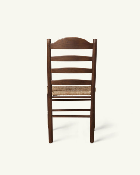 Lea Artful Traditionalist Farmhouse Ladder Back Dining Side Chair