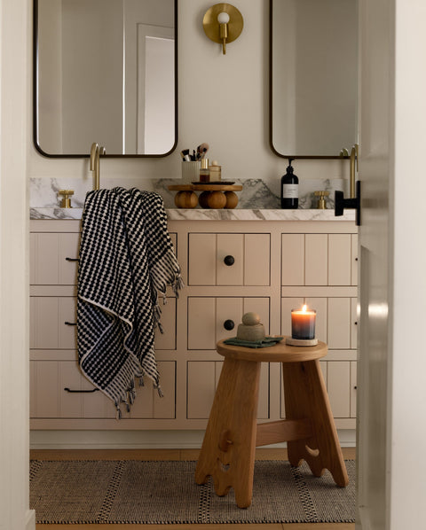 Senja Artful Traditionalist Scandinavian Oak Footstool