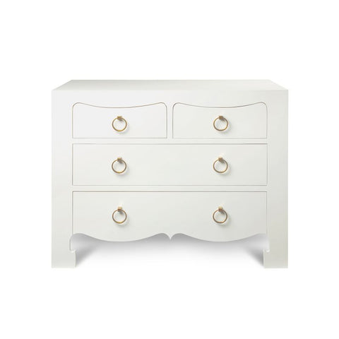 Jacqui Contemporary Accent Chest with Pull Handles
