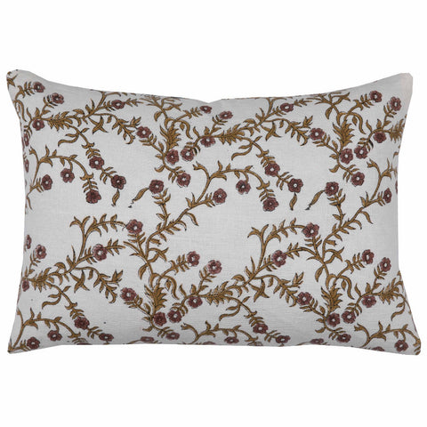 Filling Spaces Artful Traditionalist Handcrafted Bohemian Lumbar Pillow - 18 x 18 - 20 x 20 - 22 x 22 - 24 x 24 - 26X 26 - 14 x 20 - 14 x 40 - 18 x 40 - 16 x 50