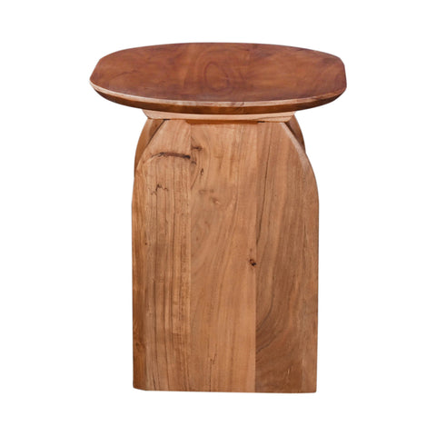 LH Imports Domingo Organic Modern Curved Center Table