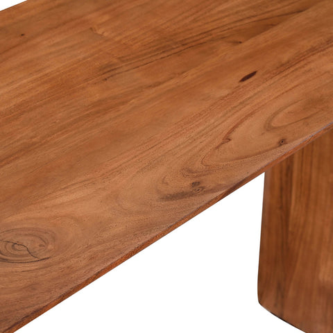 Domingo Timeless Minimalist Curved Entryway Console