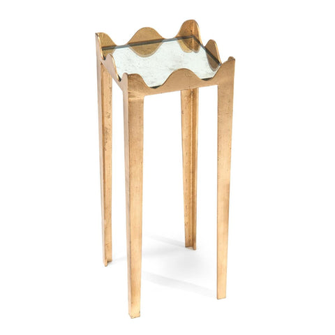 Timeless Minimalist Contemporary Square Drink Table