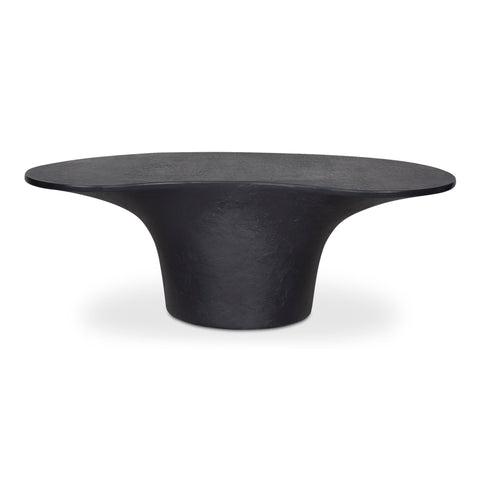 Yumi Modern Freeform Drum Coffee Table