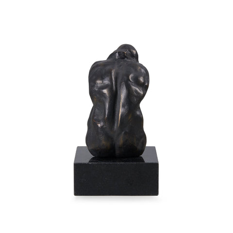 Decorating Essentials Modern Textured Metal Statue