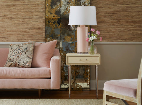 Jolene Contemporary Space Saving Center Table with Slim Legs