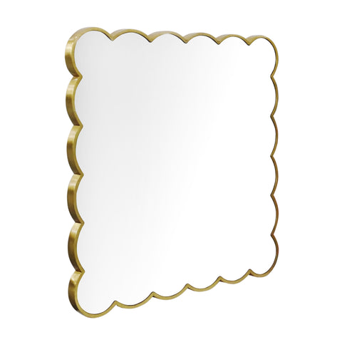Contemporary Novelty Accent Mirror for Entryway Wall