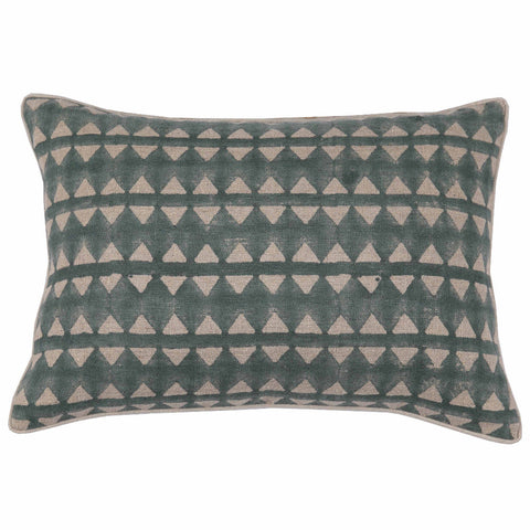 Filling Spaces Artful Traditionalist Bohemian Lumbar Pillow - 18 x 18 - 20 x 20 - 22 x 22 - 24 x 24 - 26X 26 - 14 x 20 - 14 x 40 - 18 x 40 - 16 x 50