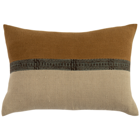 Filling Spaces Classic Organic Handwoven Accent Pillow - 22 x 22 - 24 x 24 - 14 x 20 - 26X 26 - 28 x 28 - 30 x 30 - 14 x 40 - 18 x 40