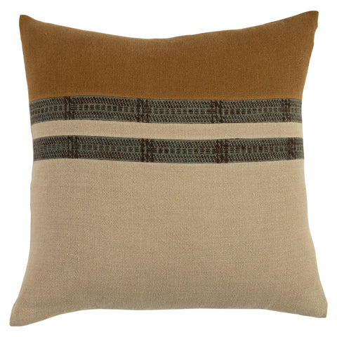 Filling Spaces Classic Organic Handwoven Accent Pillow - 22 x 22 - 24 x 24 - 14 x 20 - 26X 26 - 28 x 28 - 30 x 30 - 14 x 40 - 18 x 40