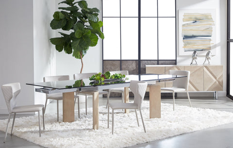 Essentials for Living Jett Extendable Rectangle Dining Table