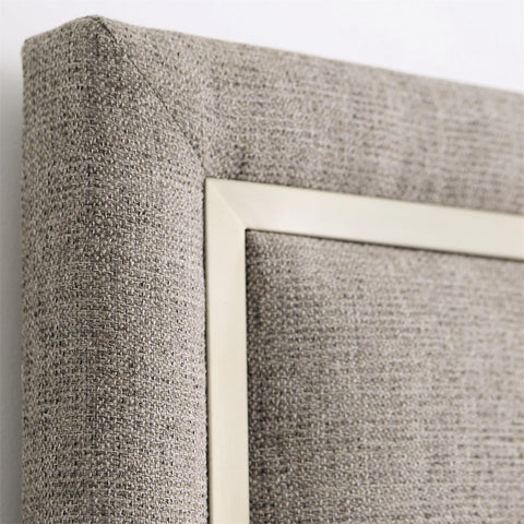 Bernhardt Elegant Decorage Upholstered Panel with Button Tufting - Low Profile - King