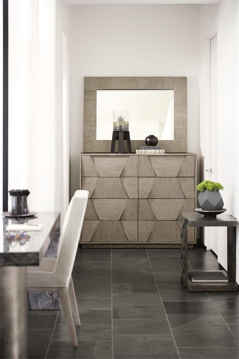 Bernhardt Timeless Minimalist Modern Marble Writing Desk - 72 W