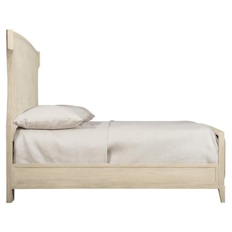 Bernhardt Elegant East Hampton Wingback Upholstered Panel Bed - King - Queen - King