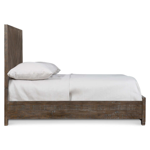 Bernhardt Modern Rustic Fuller Plank Panel for Bedroom Furniture - Pine - King - Queen
