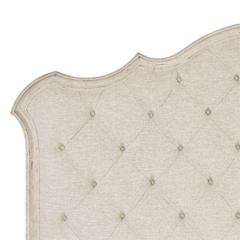 Bernhardt Elegant Mirabelle Arch Upholstered Panel with Button Tufting - Bed - Cal King - King - Queen