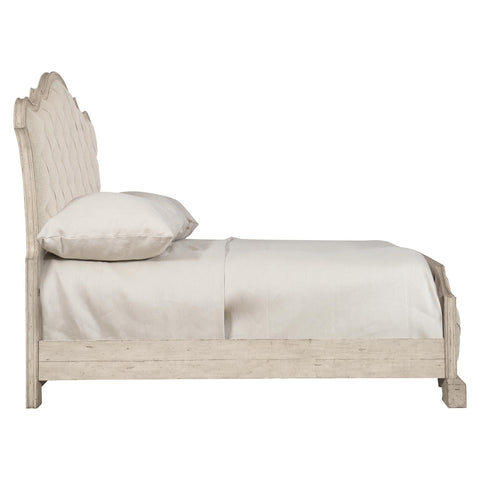 Bernhardt Elegant Mirabelle Arch Upholstered Panel with Button Tufting - Bed - Cal King - King - Queen