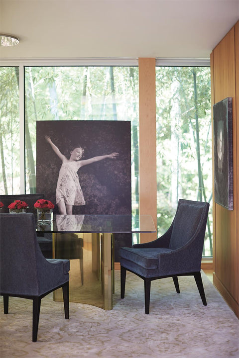 Abbott Timeless Minimalist Rectangle Dining Table in Contemporary Style