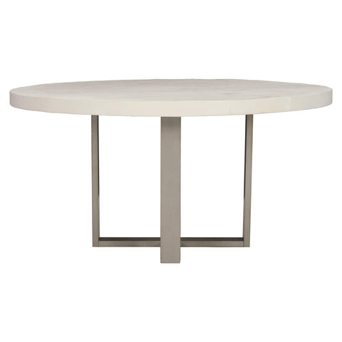 Bernhardt Merrion Timeless Minimalist Round Tulip Dining Table