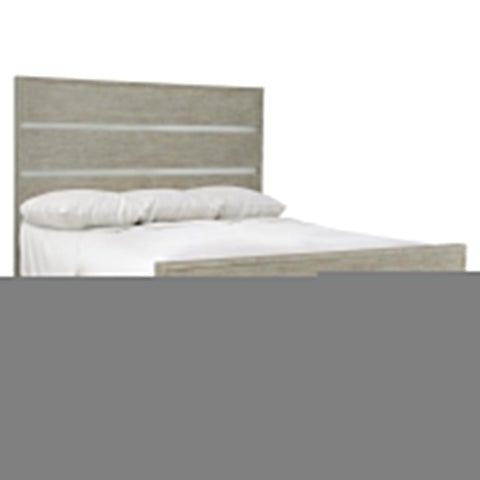 Bernhardt Farmhouse Low Profile Upholstered Panel Bed - Queen - Cal King - Queen - King