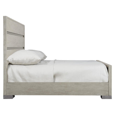 Bernhardt Farmhouse Low Profile Upholstered Panel Bed - Queen - Cal King - Queen - King