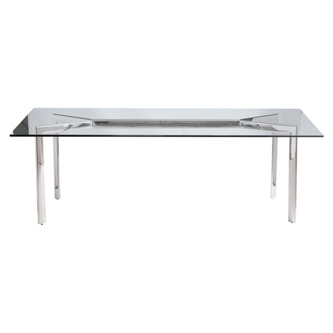 Cristobal Timeless Minimalist Modern Rectangle Dining Table