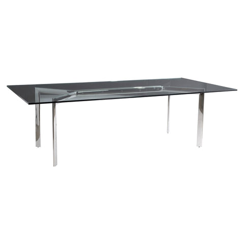Cristobal Timeless Minimalist Modern Rectangle Dining Table